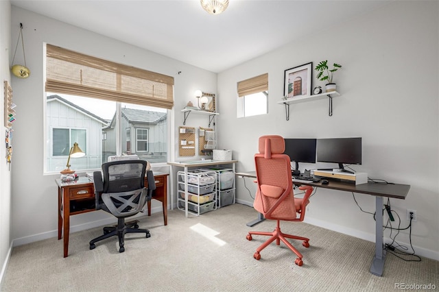 11027 Sunshimmer Cir, Parker, CO 80134 - office space with carpet and baseboards