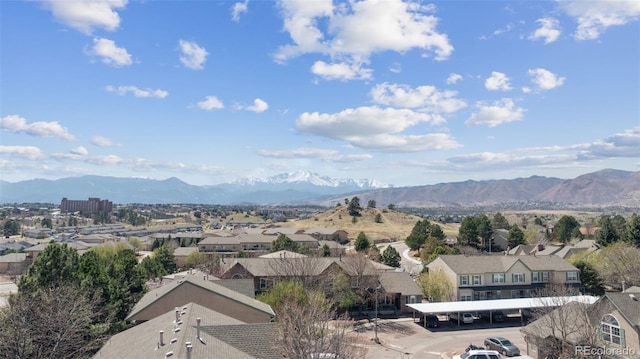 6087 Colony Cir, Colorado Springs, CO 80919 - view of mountain background with nearby suburban area