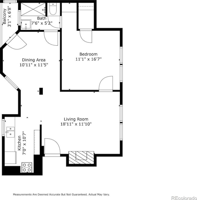 1137 N Sherman St Unit 17, Denver, CO 80203 - view of property floor plan