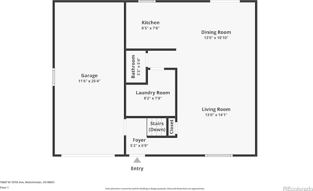 10687 W 107th Ave, Broomfield, CO 80021 - view of room layout