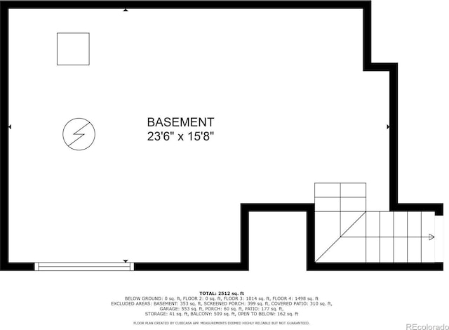 2100 Bibles Hill Dr, Franktown, CO 80116 - home floor plan