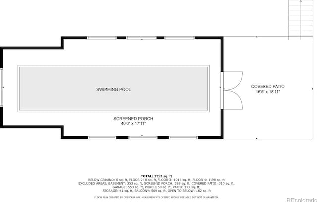 2100 Bibles Hill Dr, Franktown, CO 80116 - home floor plan