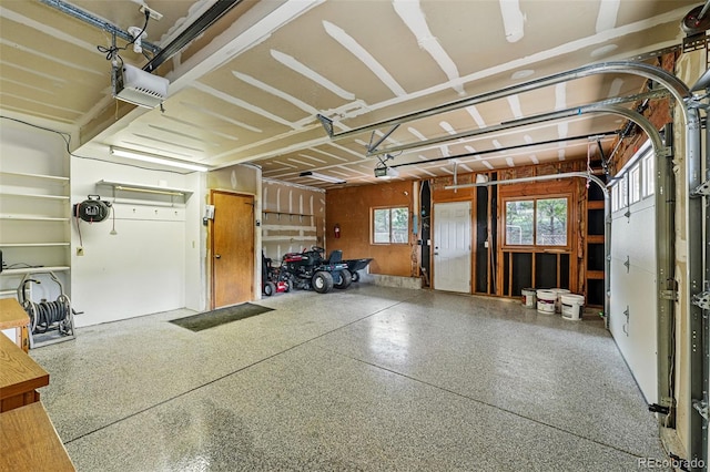 2100 Bibles Hill Dr, Franktown, CO 80116 - garage with a garage door opener