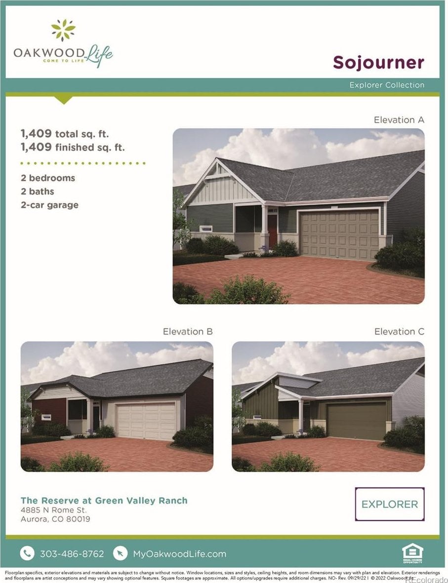 21835 E 51st Dr, Aurora, CO 80019 - view of a document with multiple images