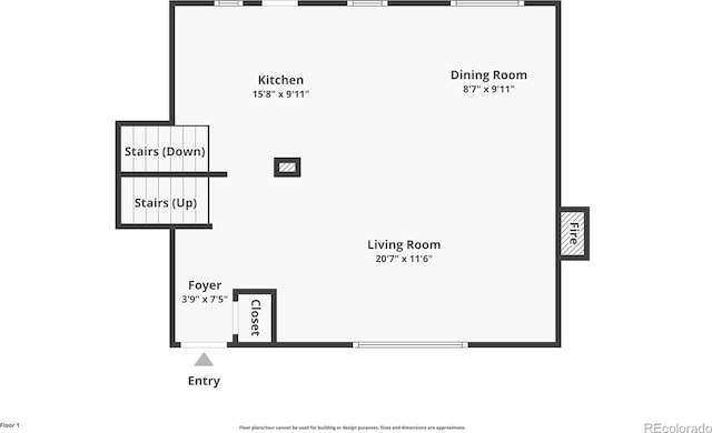 1161 S Johnson Way, Lakewood, CO 80232 - view of home floor plan