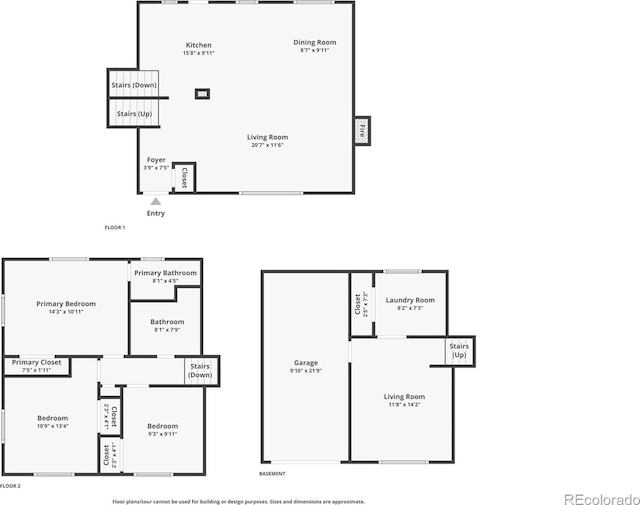1161 S Johnson Way, Lakewood, CO 80232 - view of floor plan / room layout
