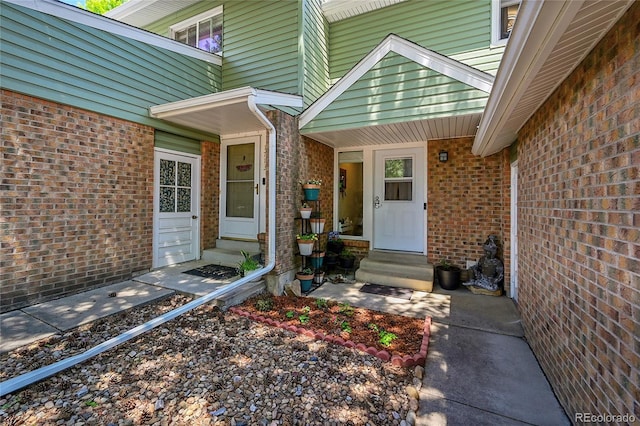 1711 Cato Cir Unit 21, Lafayette, CO 80026 - doorway to property with brick siding