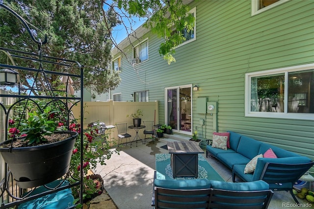 1711 Cato Cir Unit 21, Lafayette, CO 80026 - view of patio / terrace with outdoor lounge area
