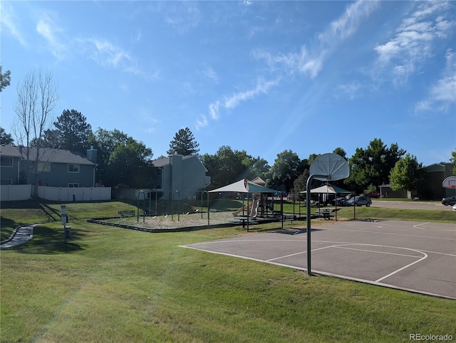 1711 Cato Cir Unit 21, Lafayette, CO 80026 - view of basketball court featuring community basketball court