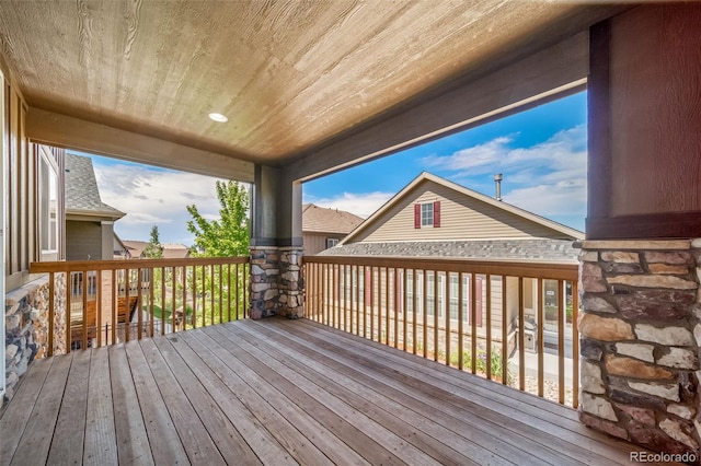 7720 S Queensburg Way, Aurora, CO 80016 - view of wooden terrace