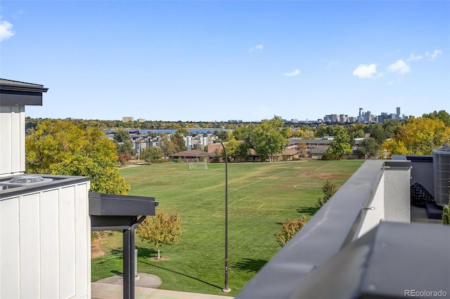 1615 Harlan St Unit 2, Lakewood, CO 80214 - view of yard featuring a balcony
