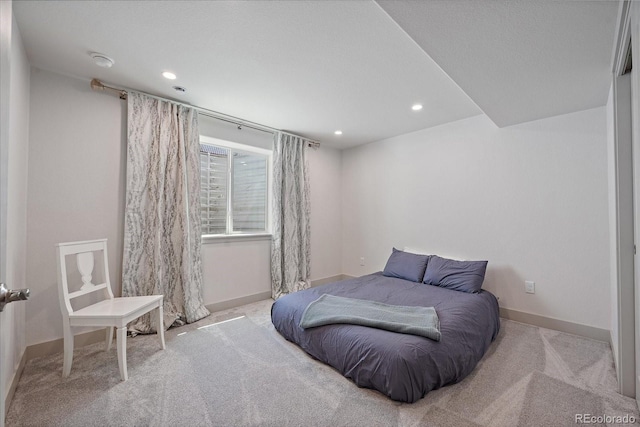 1100 Blue Bell Rd, Berthoud, CO 80513 - carpeted bedroom with recessed lighting and baseboards