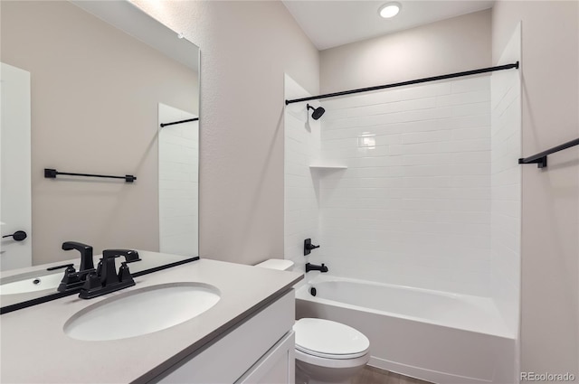 4102 Estrella St, Brighton, CO 80601 - bathroom featuring vanity and shower / bath combination
