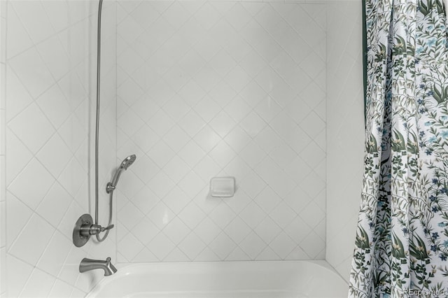 5839 Hay Market Trl, Parker, CO 80134 - bathroom with shower / bath combination with curtain