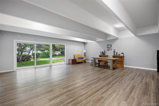 2856 S Kenton Ct, Aurora, CO 80014 - office space featuring wood finished floors and baseboards