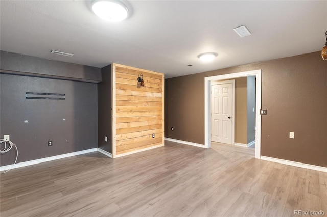 interior space featuring hardwood / wood-style flooring and a closet