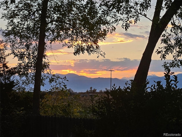 9025 Jellison Ct, Broomfield, CO 80021 - nature at dusk featuring a mountain view