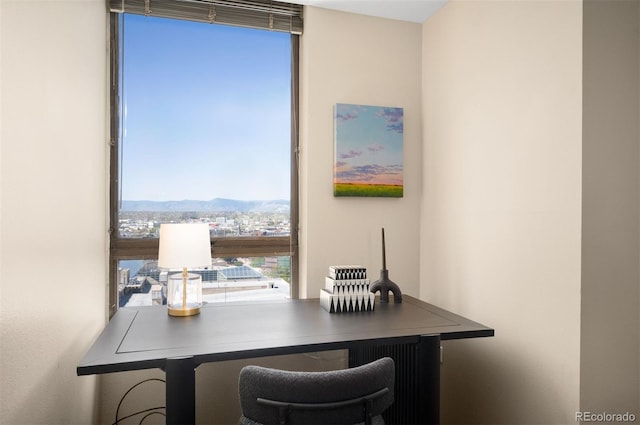 view of office