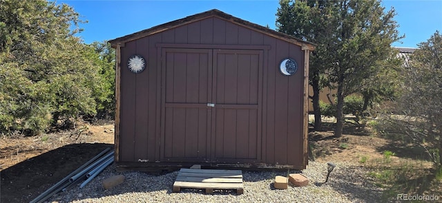 2738 Elk Park Rd, San Luis, CO 81152 - view of shed
