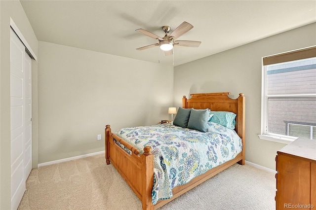 7888 E 139th Pl, Brighton, CO 80602 - carpeted bedroom featuring multiple windows, ceiling fan, and a closet