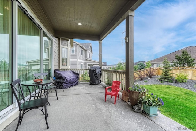2932 Eagle Wing Way, Castle Rock, CO 80109 - view of patio with a grill