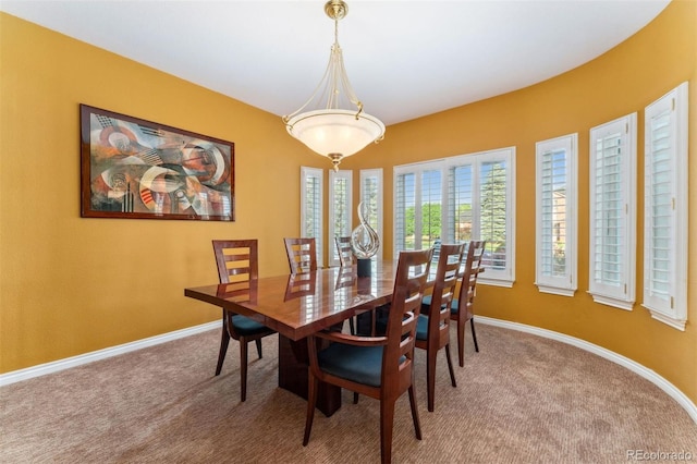 7 Sandpiper Cir, Thornton, CO 80241 - carpeted dining room featuring baseboards
