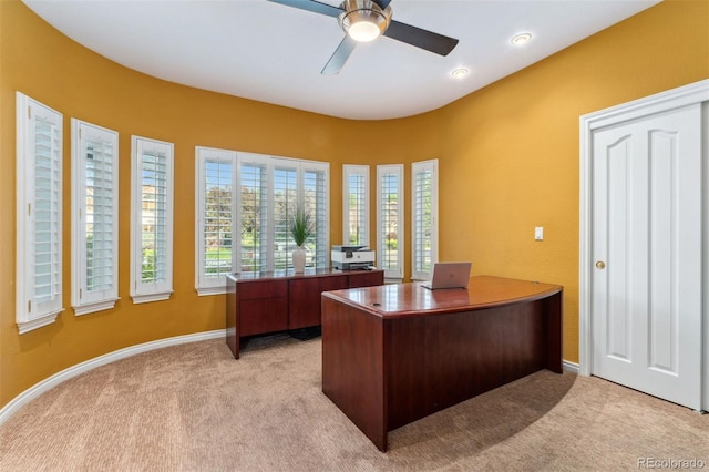 7 Sandpiper Cir, Thornton, CO 80241 - office space with light colored carpet and a ceiling fan