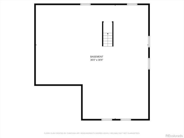 352 S Peoria Cir, Aurora, CO 80012 - view of property floor plan
