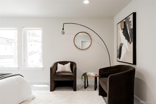 2040 W 45th Ave, Denver, CO 80211 - carpeted bedroom with baseboards and recessed lighting