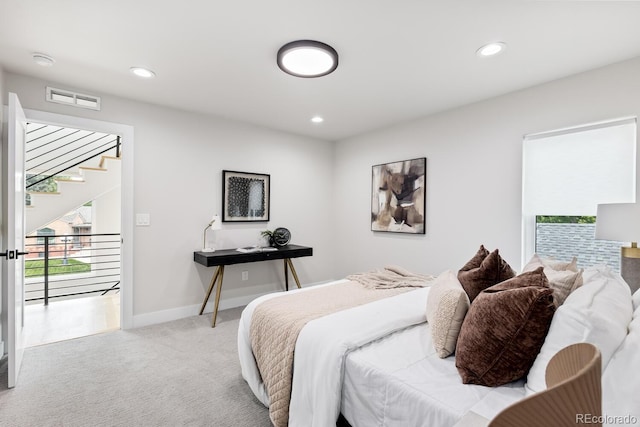 2040 W 45th Ave, Denver, CO 80211 - bedroom featuring carpet and recessed lighting