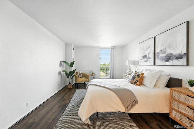 460 S Marion Pkwy Unit 801, Denver, CO 80209 - bedroom with dark wood-type flooring