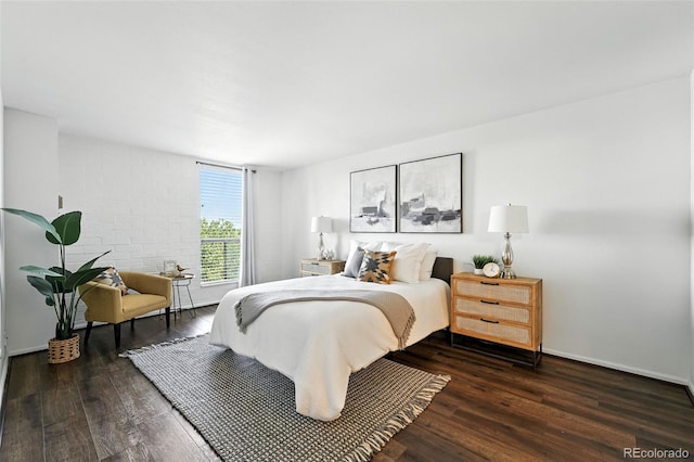 460 S Marion Pkwy Unit 801, Denver, CO 80209 - bedroom with hardwood / wood-style floors