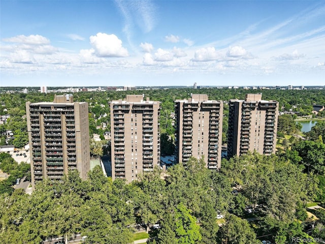 460 S Marion Pkwy Unit 801, Denver, CO 80209 - aerial view of apartment complex / building