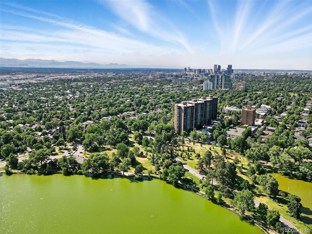 460 S Marion Pkwy Unit 801, Denver, CO 80209 - view of urban area featuring a water and mountain view