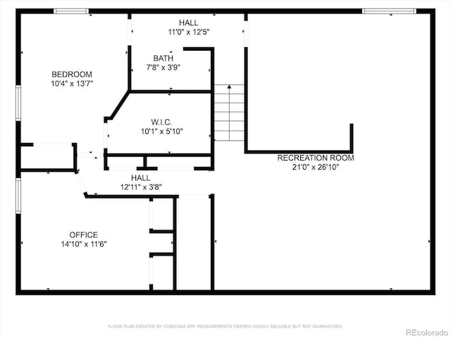 5416 S Lakeview St, Littleton, CO 80120 - view of room layout