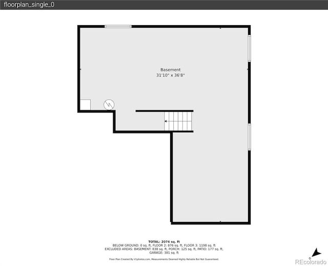 floor plan / room layout
