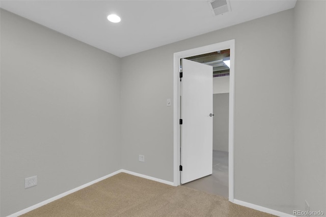 14463 E Wagon Trail Pl, Aurora, CO 80015 - carpeted empty room with baseboards and recessed lighting