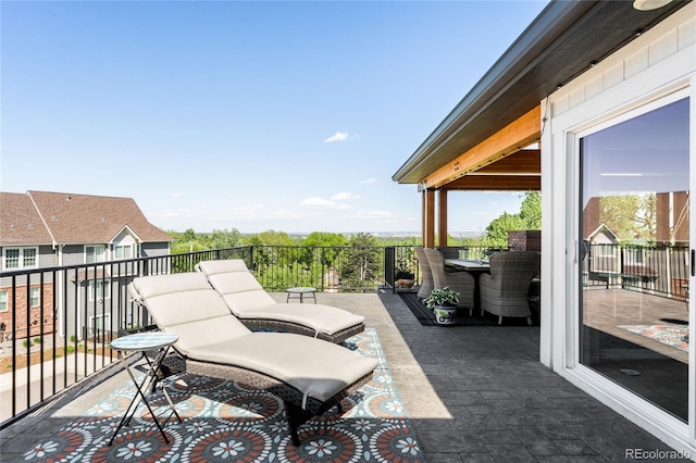 8357 W 68th Ln, Arvada, CO 80004 - view of patio / terrace with a balcony