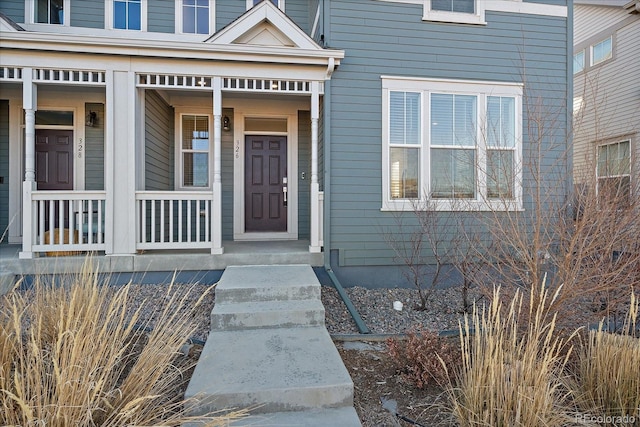 view of property entrance