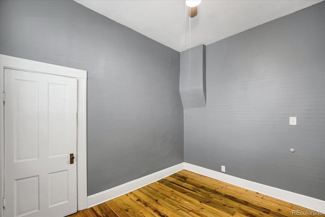 2415 Chase St, Edgewater, CO 80214 - spare room with baseboards and wood finished floors