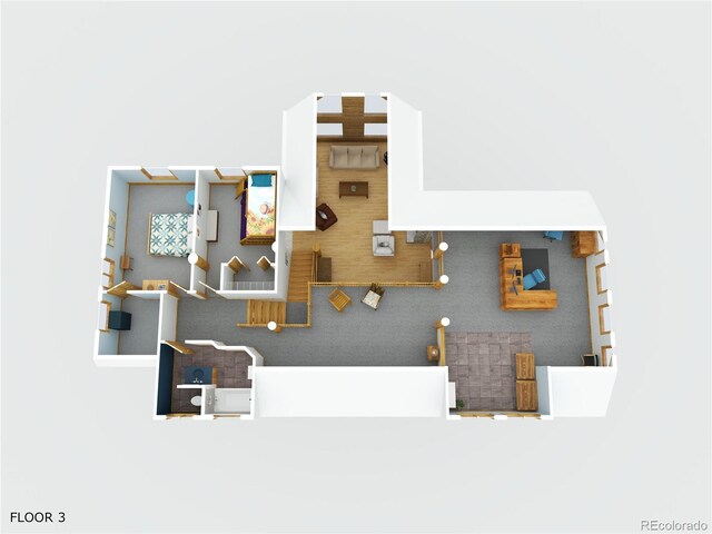 1000 N County Road 33, Como, CO 80432 - view of floor plan / room layout
