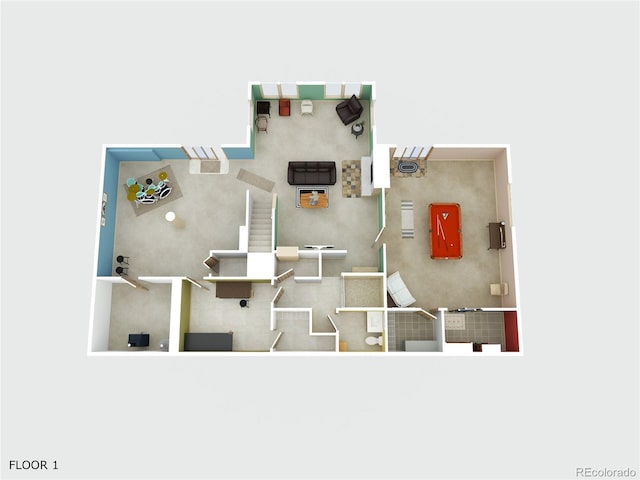 1000 N County Road 33, Como, CO 80432 - view of property floor plan