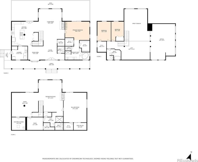 1000 N County Road 33, Como, CO 80432 - view of home floor plan