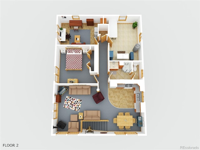 1000 N County Road 33, Como, CO 80432 - view of property floor plan
