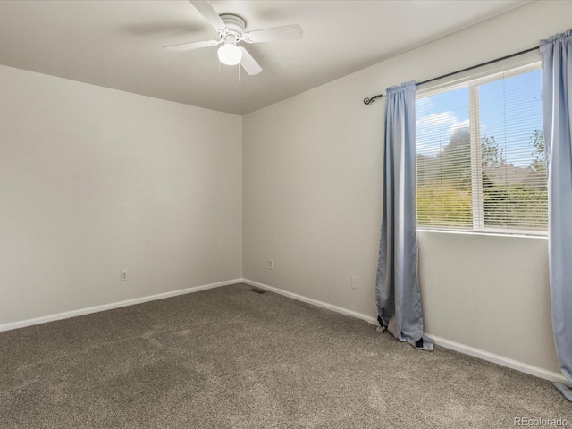 12555 Eastlake Dr, Thornton, CO 80241 - carpeted empty room with ceiling fan and baseboards