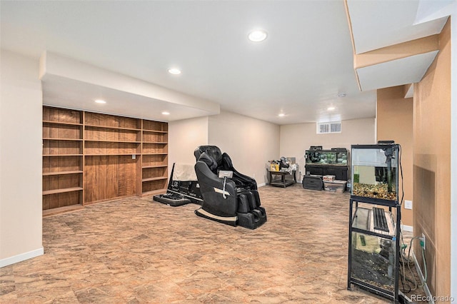 view of workout room