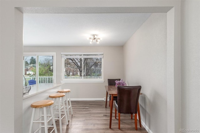 3841 W Quinn Pl, Denver, CO 80236 - dining area featuring wood finished floors and baseboards