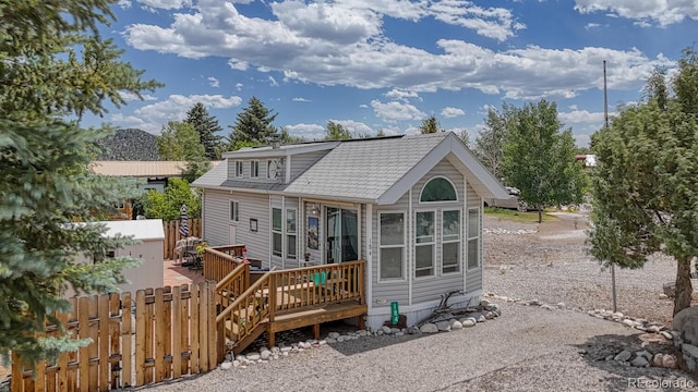 10795 County Road 197a Unit 184, Nathrop, CO 81236 - back of house featuring a wooden deck