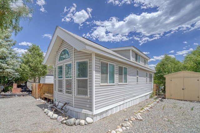10795 County Road 197a Unit 184, Nathrop, CO 81236 - view of side of property with a shed