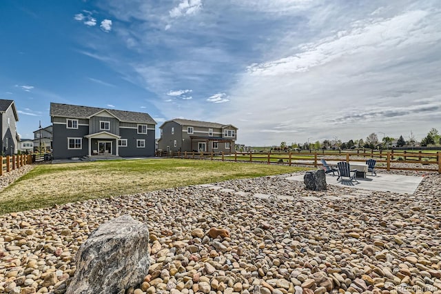 38 Morgan Cir, Erie, CO 80516 - view of yard with a patio area